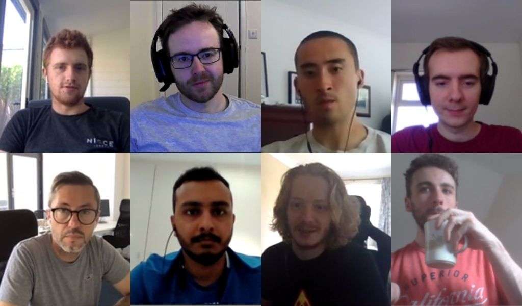 A video call with the Connect Team