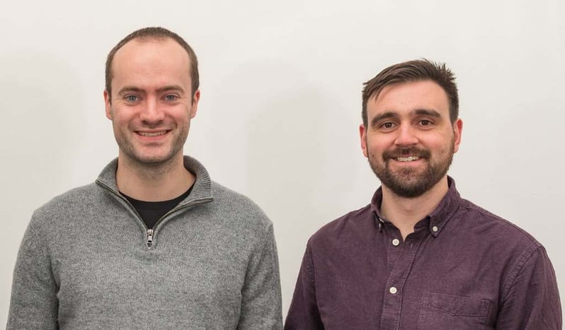 Joint Managing Directors and Co-Founders of techspert.io, Graham Mills (left) and David Holden-White (right).