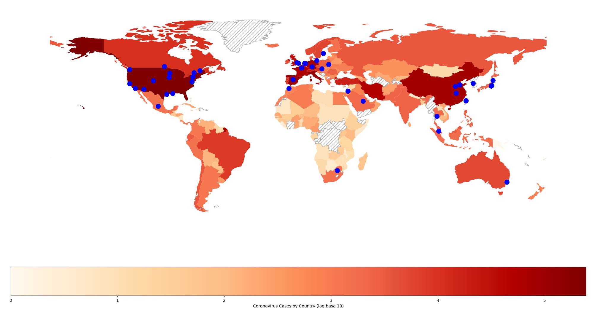 Coronavirus knowledge map