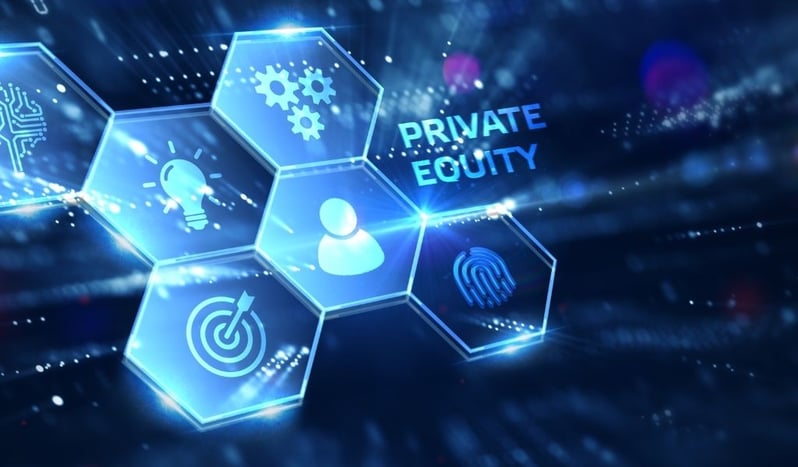 An image of a private equity virtual display