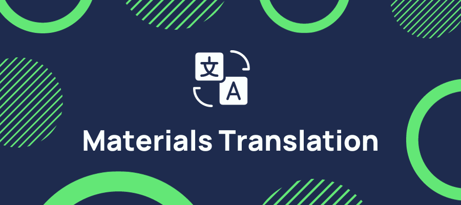 materials translation